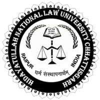 Hidayatullah National Law University Raipur logo