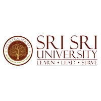 Sri Sri University logo