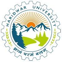 Haridwar University logo
