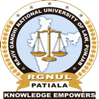 Rajiv Gandhi National University of Law Patiala logo