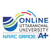 Online Uttaranchal University (Online UU) logo