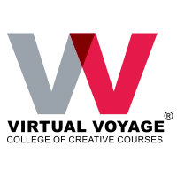 Virtual Voyage College of Design, Media, Art and Management logo