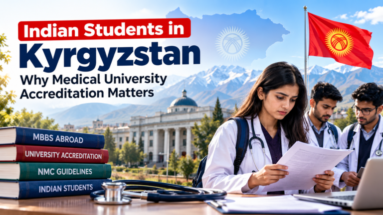 Indian Students in Kyrgyzstan: Why Medical University Accreditation Matters