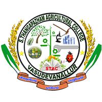 S.Thangapazham Agriculture College logo