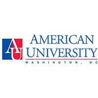 American University logo