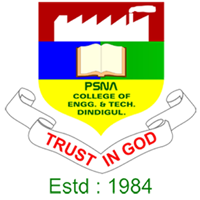 PSNA College of Engineering and Technology logo